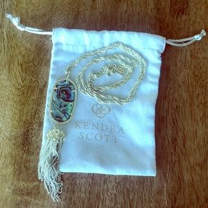 Kendra Scott Abalone Rayne Necklace + new dustbags